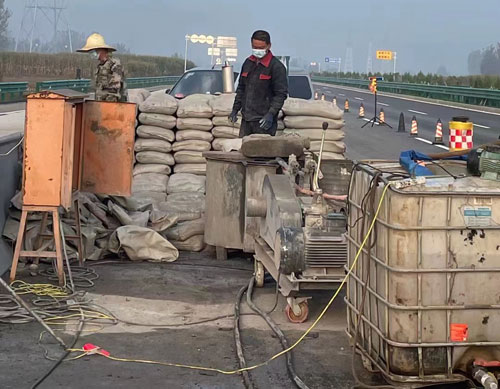 船营高速公路高压注浆